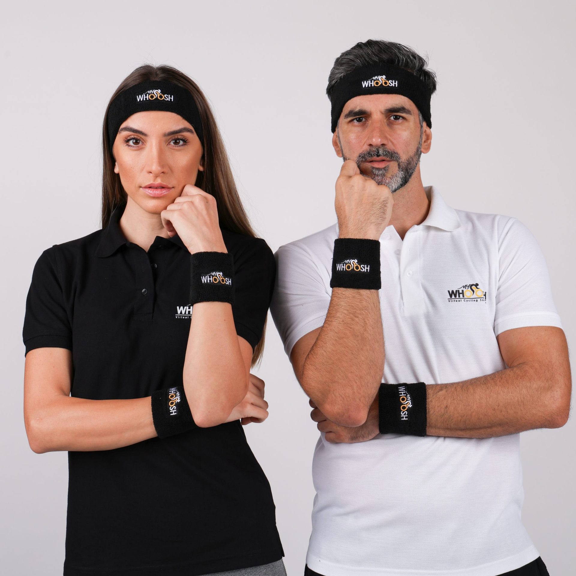 Logo Head and Wrist Band Set – Black